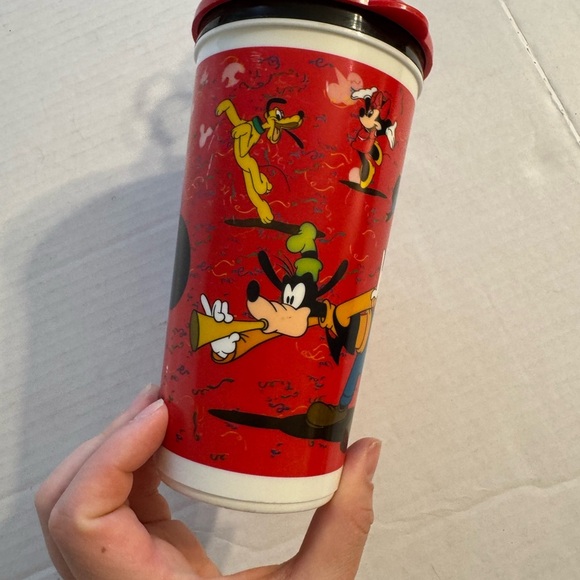 Whirley Disney Parks Refillable Travel Cup Mug - Mickey Mouse Minnie Donald 2009 - Picture 3 of 6